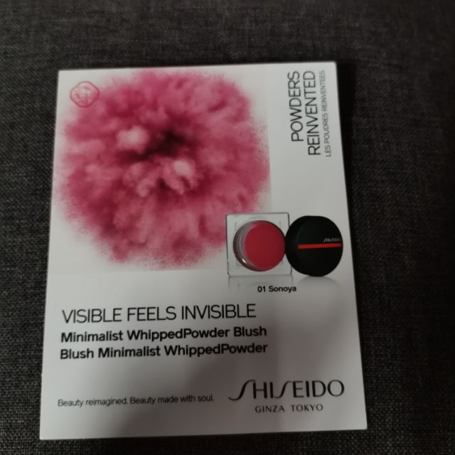 New shiseido minimalist whipped powder blush 0.3g | Shopee Malaysia