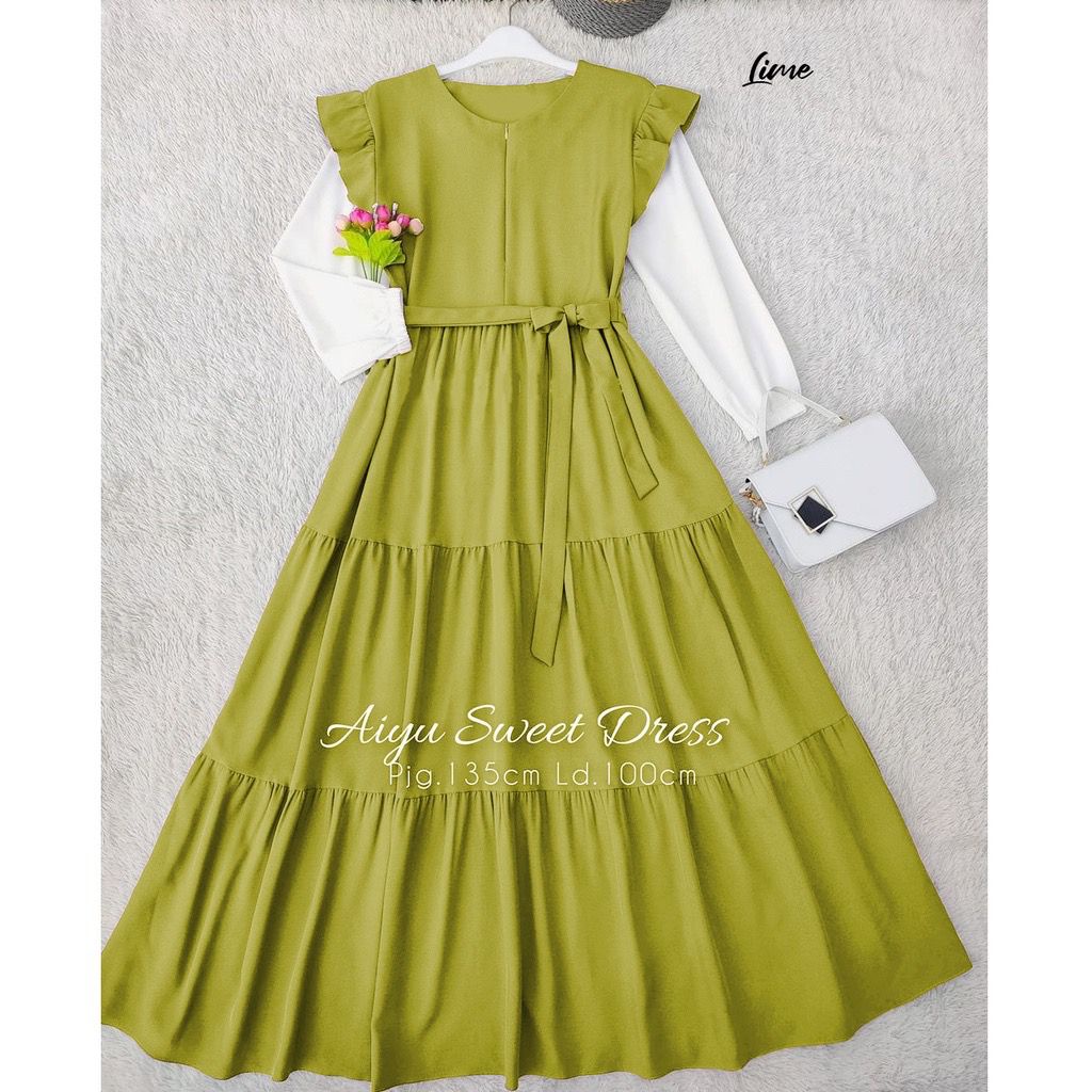 Aiyu Sweet Dress/Women's Clothing/Dress/korea Style Shopee Malaysia