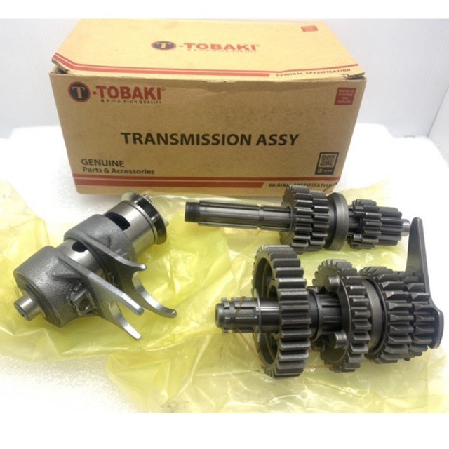 TOBAKI DRUM GEAR SHIFT TRANSMISSION / GEARBOX FULL SET HONDA EX5 DREAM