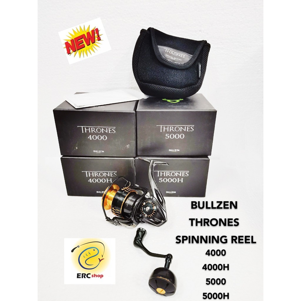 Bullzen Throne 5000 Fishing Reel, Sports Equipment, Fishing on Carousell