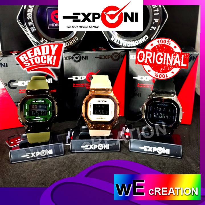 New Arrival Exponi Digital Watch Water Resistance With 1 Year Warrtanty ...