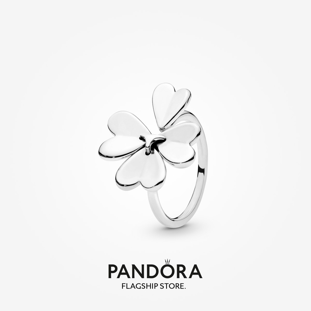 Pandora clover deals ring