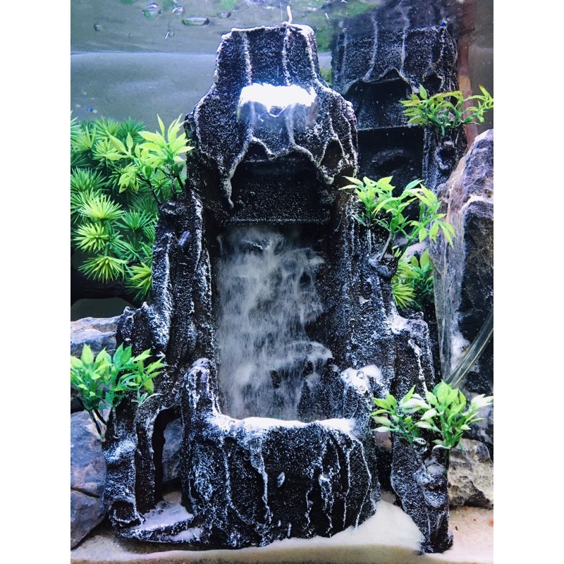 Aquarium sand outlet waterfall