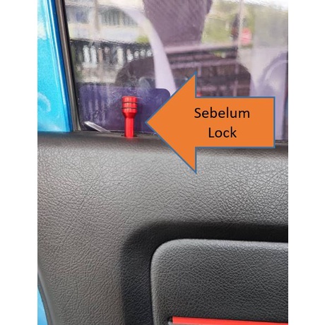 Suzuki Jimny Aluminium Interior Door Lock Knob Pins (2pcs ) | Shopee