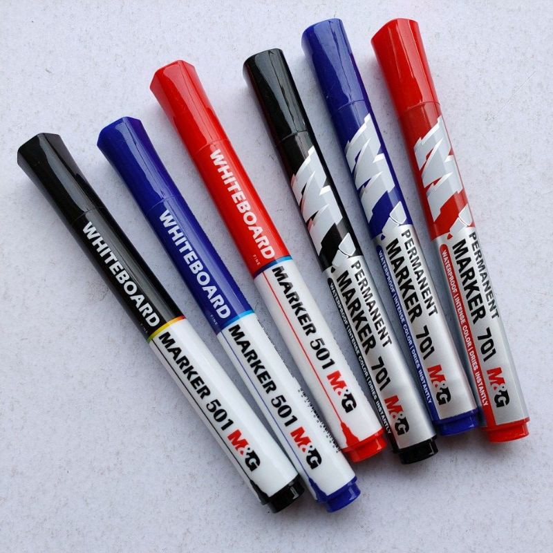 Permanent whiteboard clearance marker