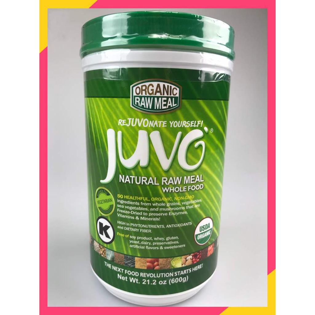 Juvo Natural Raw Meal Whole Food G Shopee Malaysia