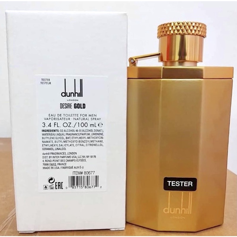 (Tester) Dunhill Desire Gold EDT (Men) Shopee Malaysia