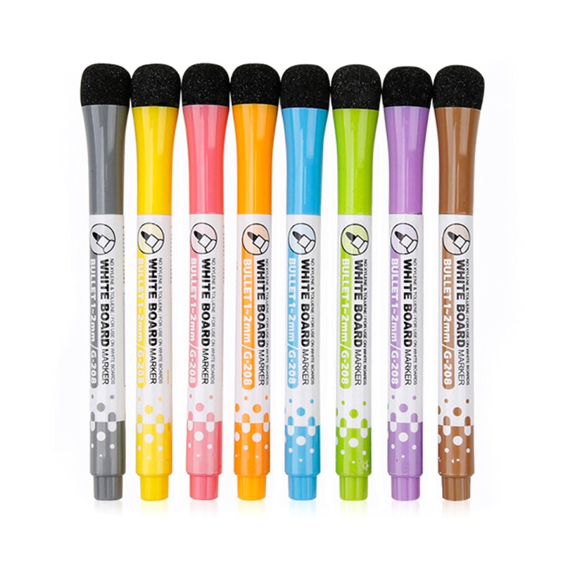 GB* Whiteboard Marker Set Erasable Liquid Chalk Pen with