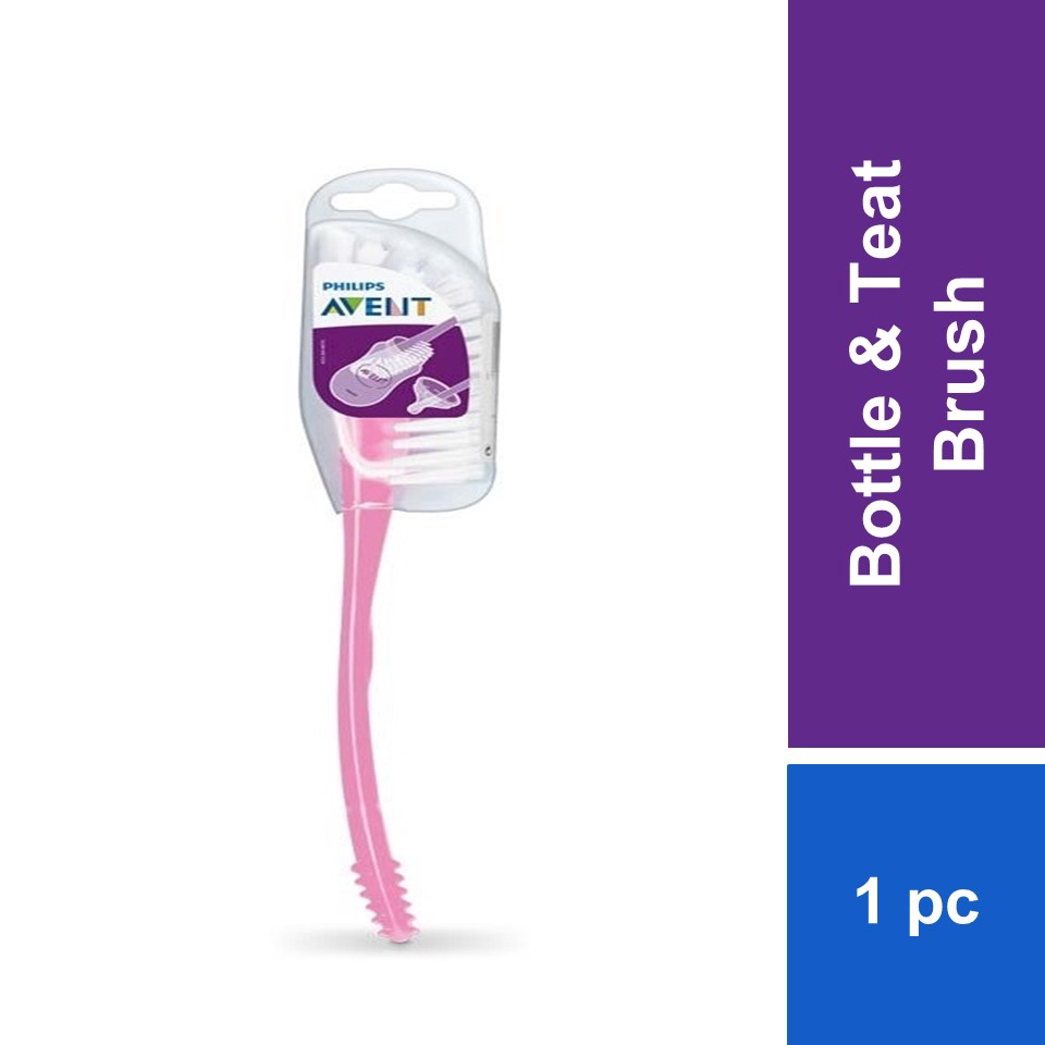 Philips Avent Bottle and Teat Brush (Pink)