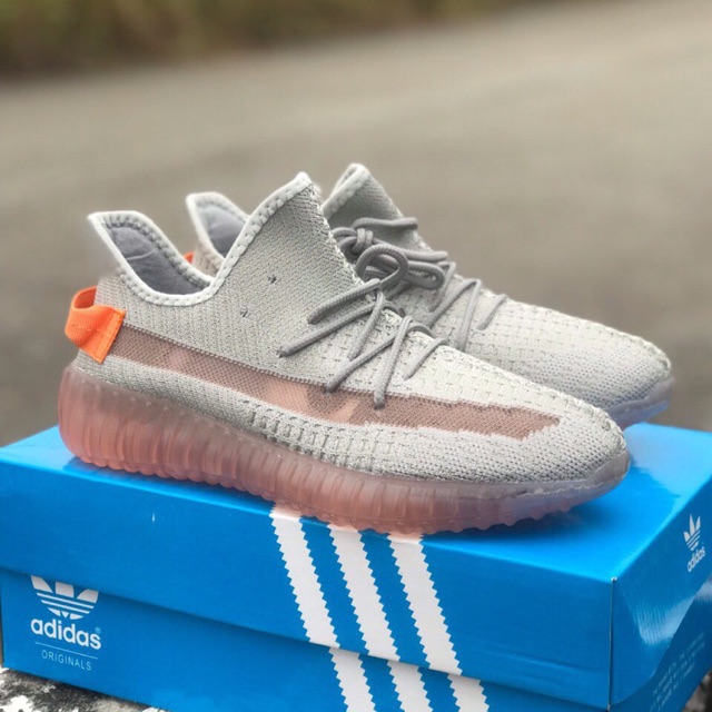 Yeezy v2 cheap grey orange