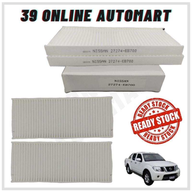 NISSAN NAVARA D40 20082013 CABIN FILTER (ONE SET TWO PCS) Shopee Malaysia