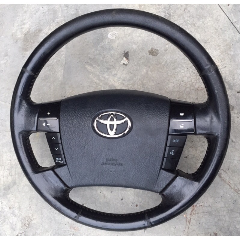 Toyota Steering Wheel Leather with Multi controller Button Audio Wish ...