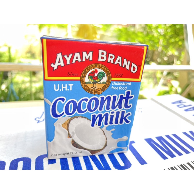 Ayam Brand Santan Kelapa Coconut Santan Coconut Milk 200ml Shopee