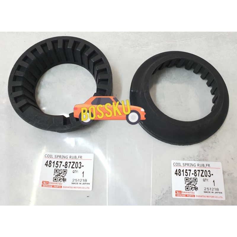FRONT COIL SPRING RUBBER KANCIL/ KENARI / KELISA 1 SET 2PCS