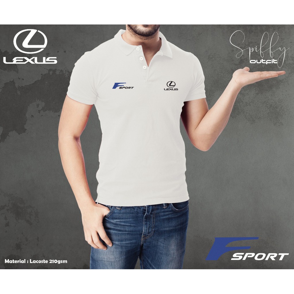 ⎟100% READY STOCK⎟ FSPORTS LEXUS TSHIRT BAJU LEXUS BARU T SHIRT BAJU  FSPORTS UNISEX