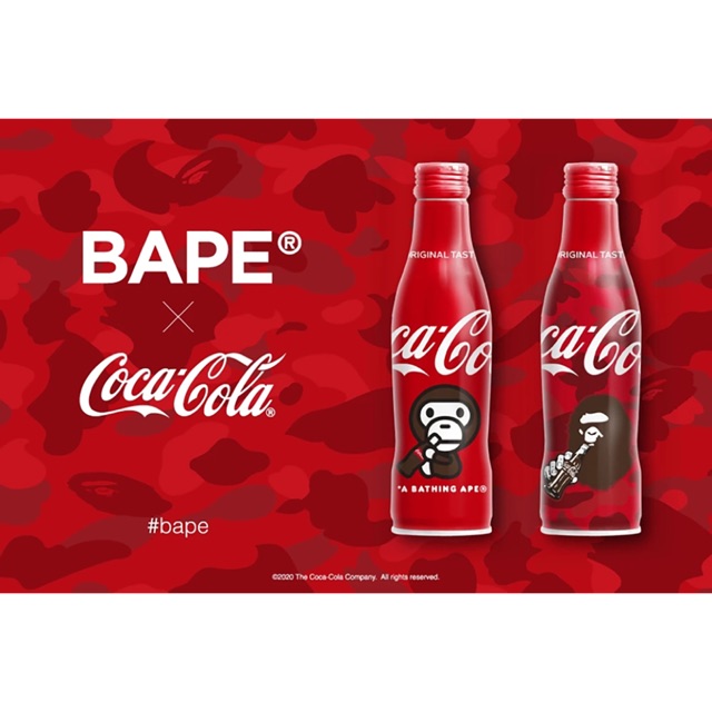 BAPE x COCA COLA 250ML Limited Edition 🔥 | Shopee Malaysia