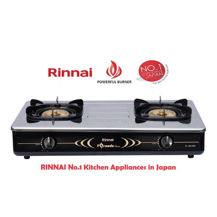 RINNAI GAS STOVE RI602HTBS Shopee Malaysia