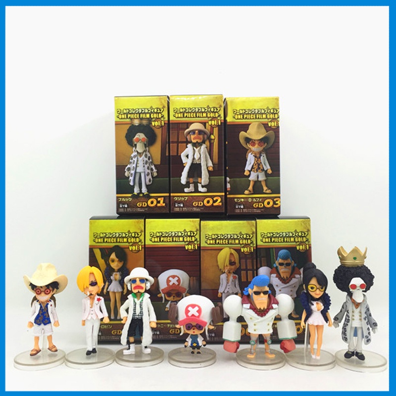Figurine One Piece WCF Usopp Film Gold Vol.1 - Banpresto