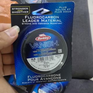 Vanish 50lb 22.7kg Fluorocarbon Leader 30YD 27m 0.76mm - Berkley