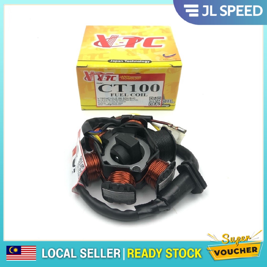 MODENAS CT100 CT 100 MAGNET COIL FUEL COIL VTC | Shopee Malaysia
