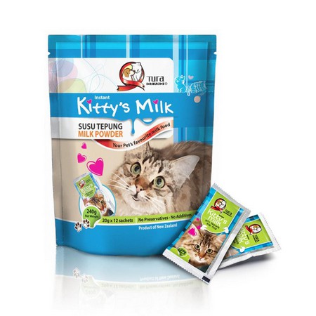 TURA KITTY MILK 20g x 12 sachets SUSU ANAK KUCING Shopee Malaysia