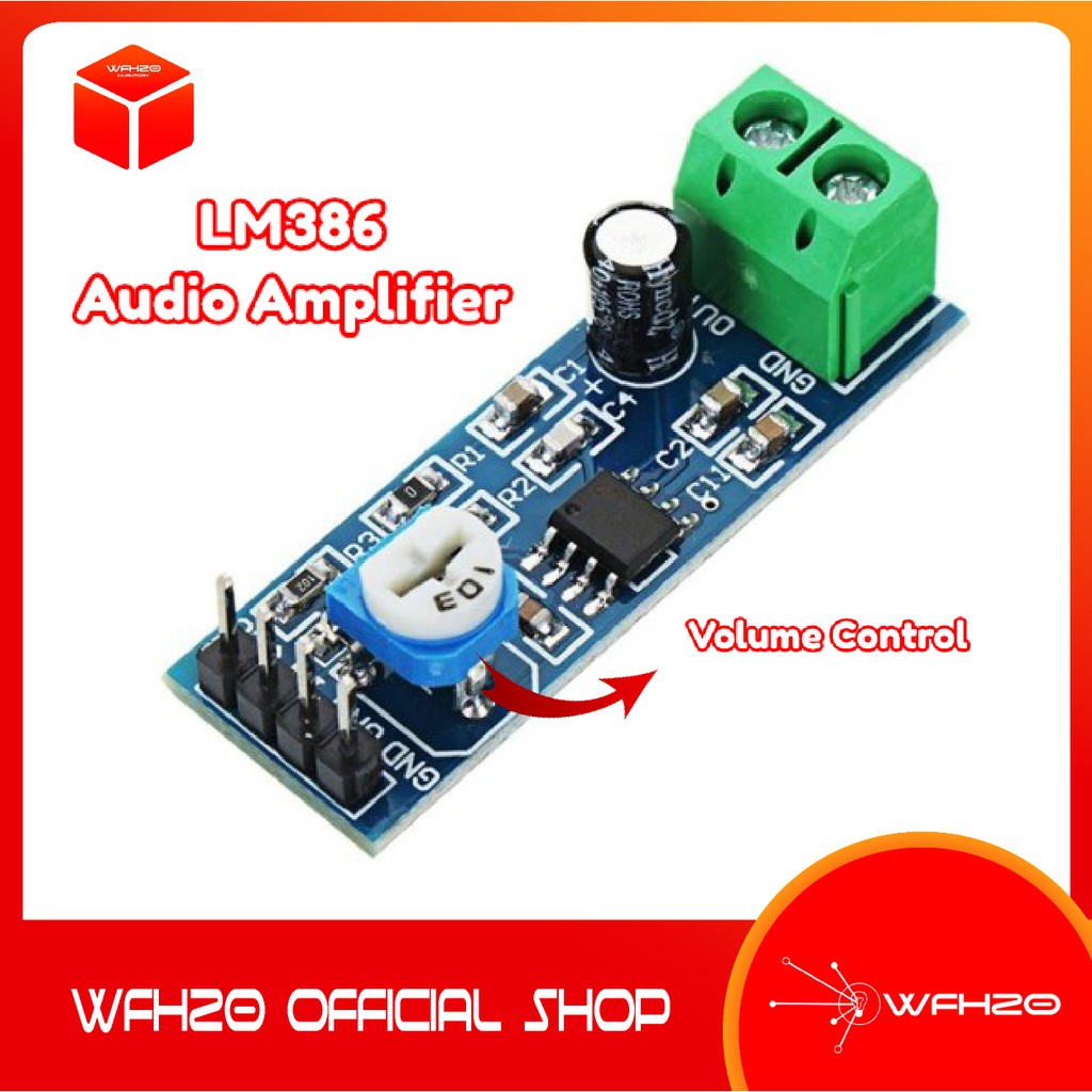 Lm386 Audio Amplifier Module Power Amplifier Module LM386 | Shopee Malaysia