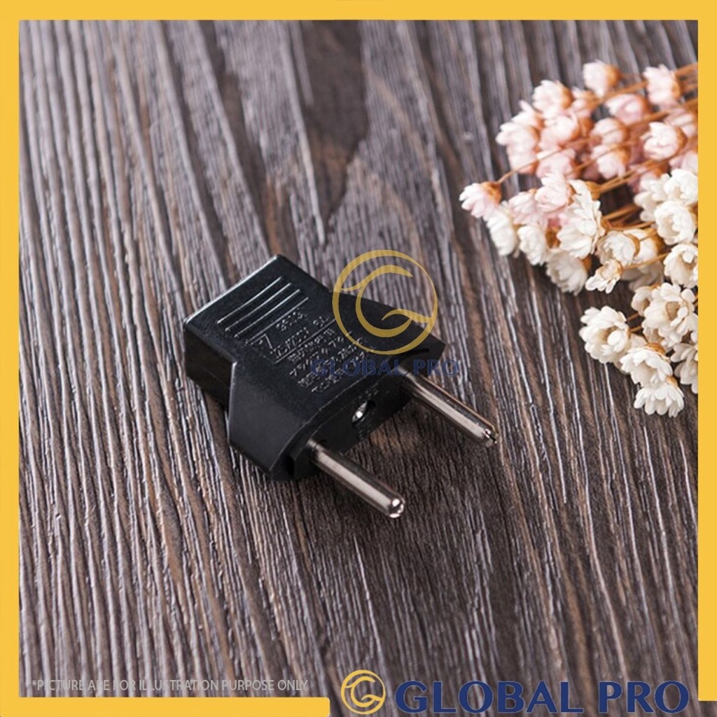 Universal 2 Pin Plug Socket Travel Adaptor US EU CHINA Plug Adapter ...