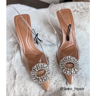 Zara best sale transparent shoes