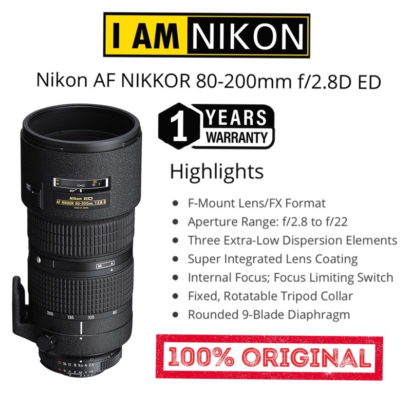 thumbnail image 2 of A&R Lens Hood For Nikon AF Nikkor 80-200mm F/2.8D ED – Replaces HB-7 II 2 of 5