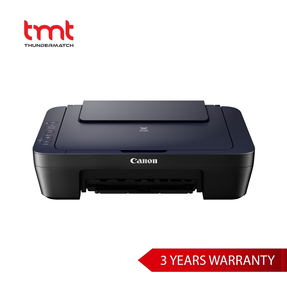 Canon Pixma E410 Ink Efficient 3 in 1 Wired Inkjet Printer | Print ...
