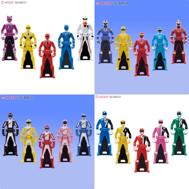 Sentai Robot Kaizoku Gokaiger-Ranger Key Set by Bandai | Shopee Malaysia