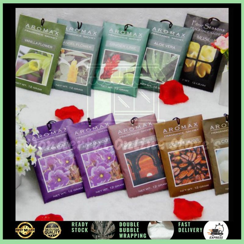 WONDERFUL Aromax Aromatherapy Wardrobe Sachet Long Lasting Scented