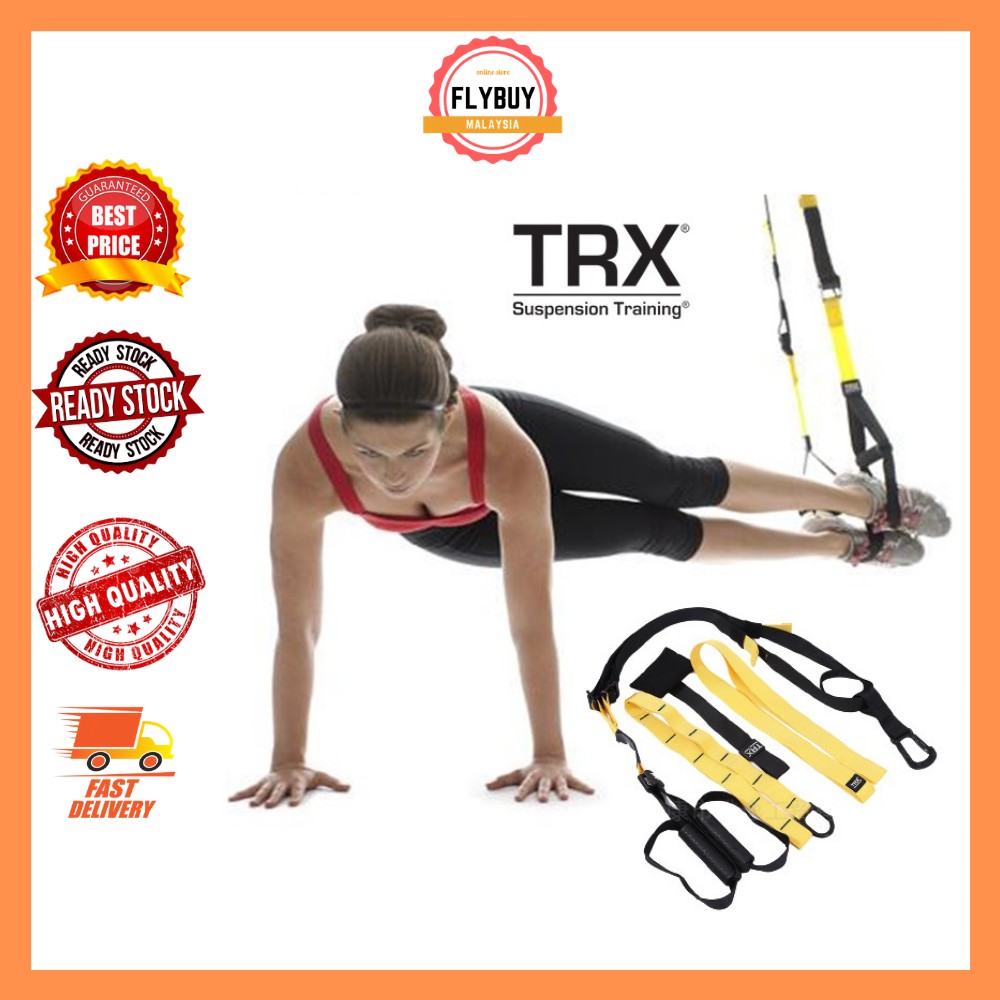 🔥QUALITY🔥 TRX P3 Training Pro 3 Suspension Training Kit Commercial Grade  | Fitness Gym Equipment | Kit Alat Bersenam | Shopee Malaysia