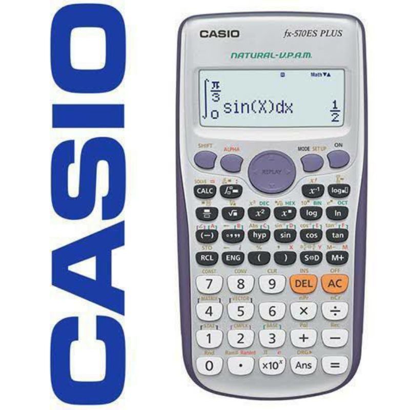 Casio Scientific Calculator FX 570ES Plus New Model with 417 functions Shopee Malaysia