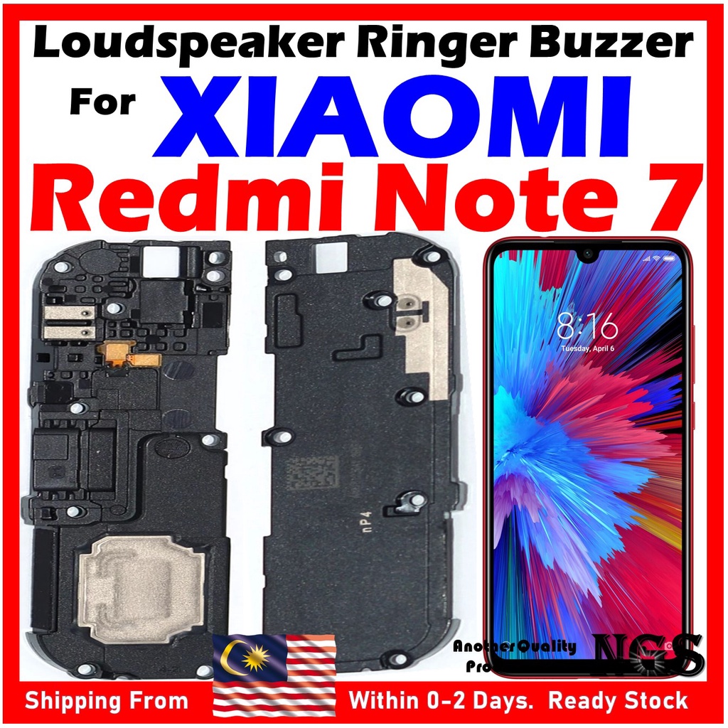 Full Set Loud Speaker Loudspeaker Ringer Buzzer Module For XIAOMI Redmi  Note 7 | Shopee Malaysia