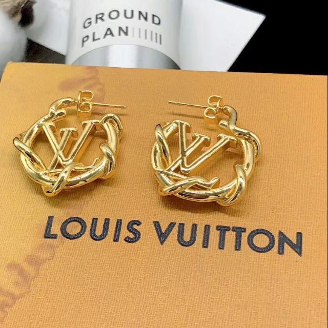 vuitton louise hoop earring