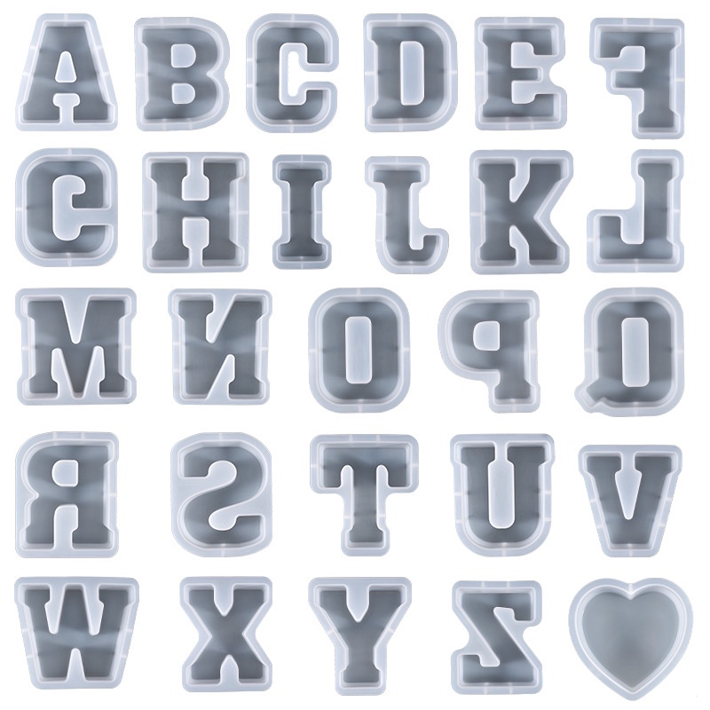 18cm Large Alphabet Mold Resin Mold Large Letter Mold | Shopee Malaysia