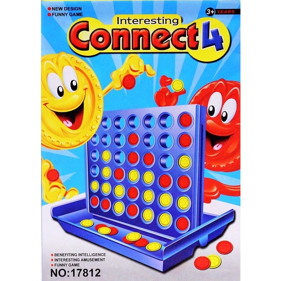 Connect 4 in a row puzzles games | Shopee Malaysia