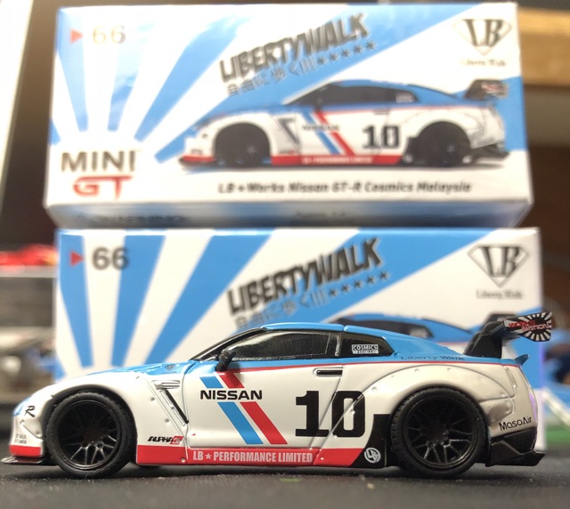 Mini GT LB Works GT-R Cosmics Malaysia - TAGCC 2019 | Shopee Malaysia