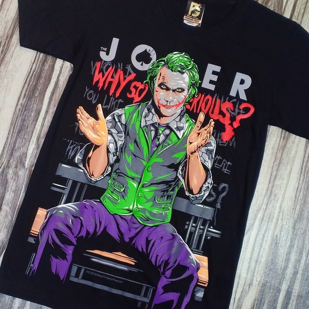 PG05 JOKER WHY SO SERIUS HEATH LEDGER TRIBUTE BATMAN MOVIE COLLECTION ...