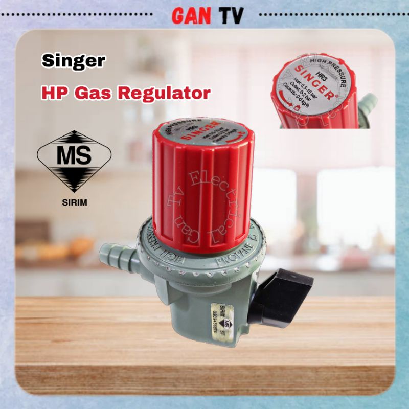 SIRIM Singer HR3 High Pressure HP Gas Regulator Control Controller Made