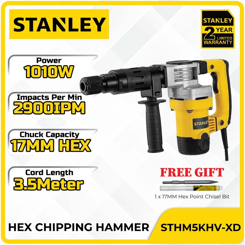 Stanley STHM5KHVXD Chipping Hammer Shopee Malaysia