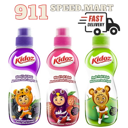 [911] Kidoz Fruits Drink (Sport Cap) 250ml | Shopee Malaysia