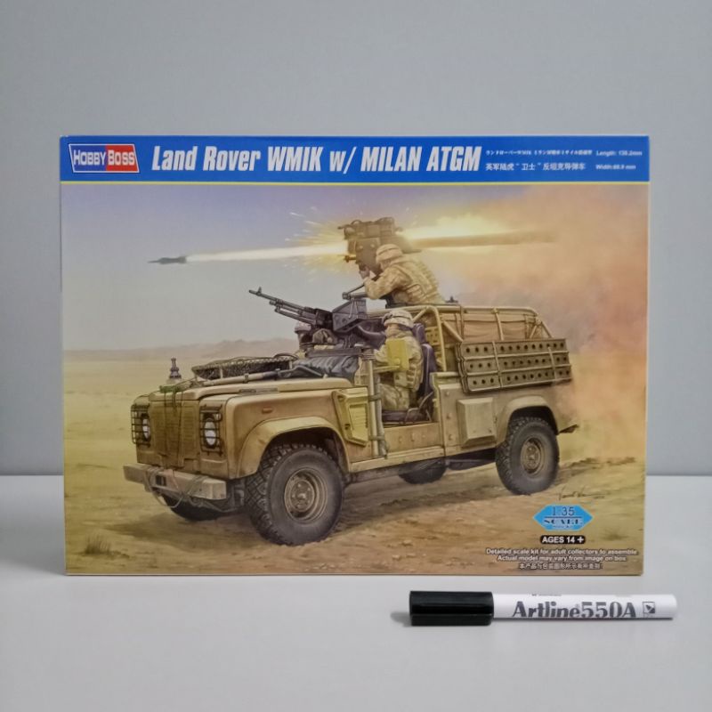 1/35 HOBBY BOSS Land Rover WMIK w/ Milan ATGM 1:35 scale | Shopee Malaysia