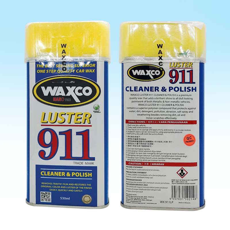 WAXCO Luster 911 Cleaner Polish 530ml Shopee Malaysia