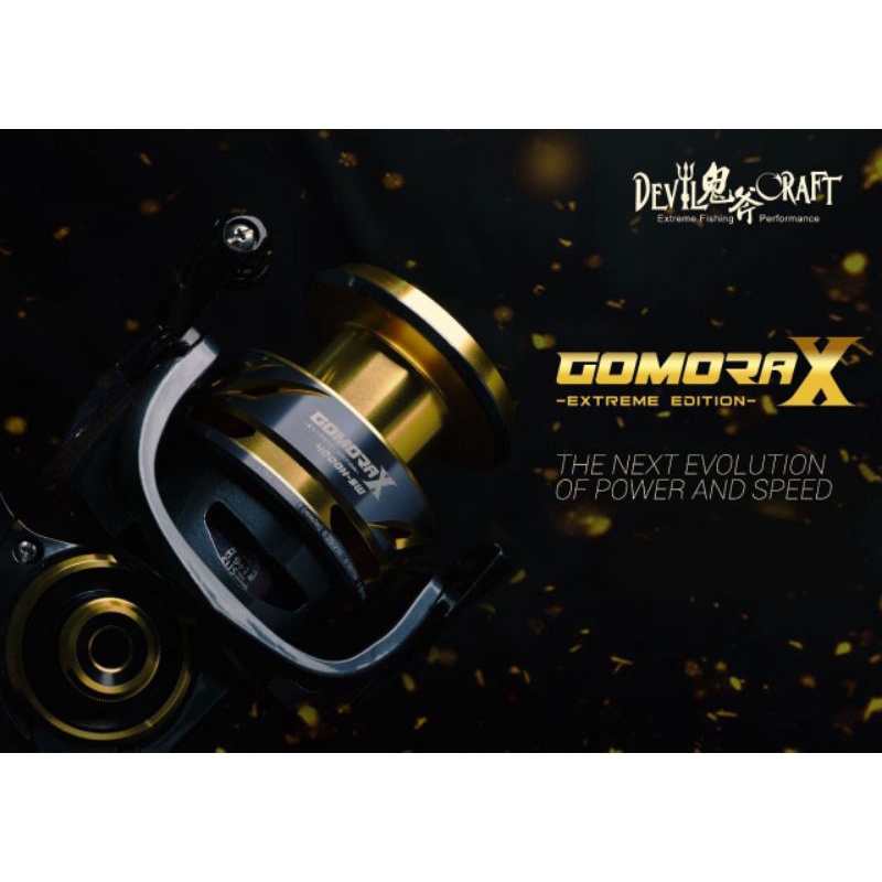 DEVILCRAFT GOMORA X SPINNING REELS (NEW MODEL) Shopee Malaysia