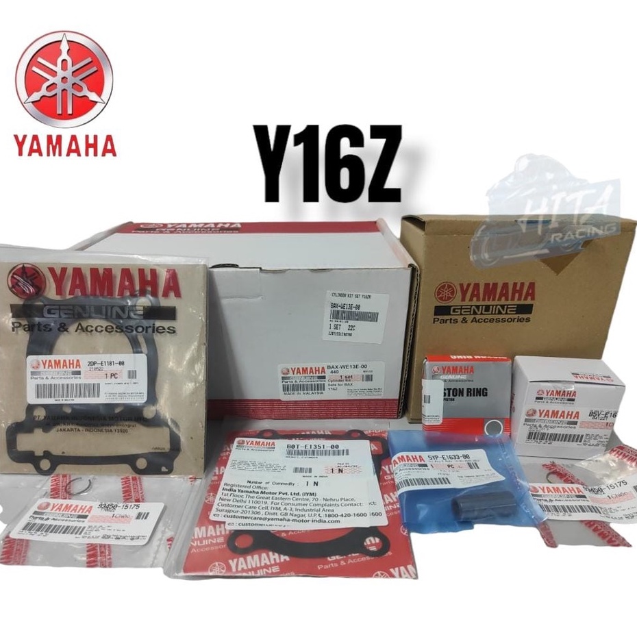 YAMAHA Y16 Y16ZR 100% Oiginal Block Kit Set BAX-WE13E-00 (INCLUDE BLOCK ...