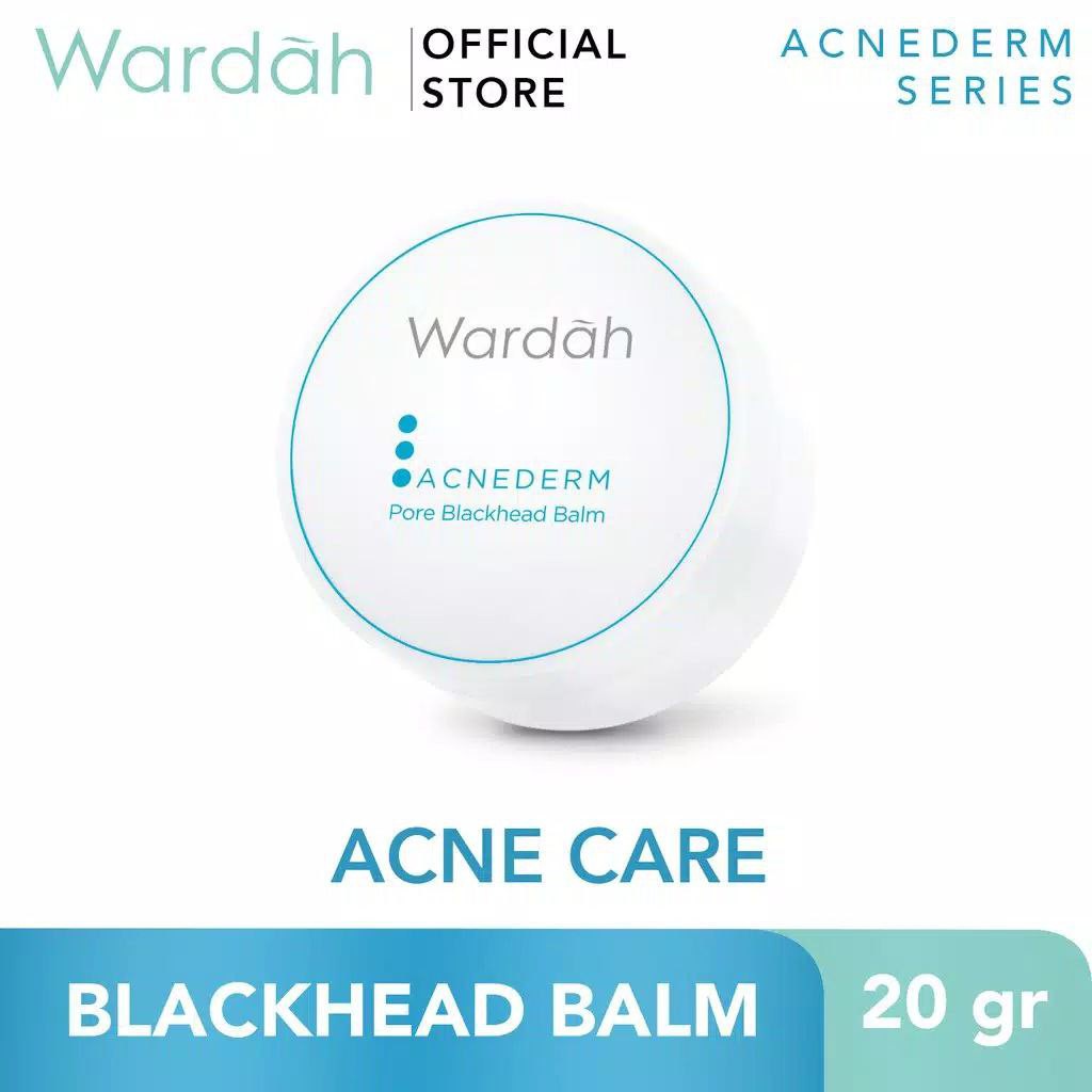 Wardah Acnederm Pore Blackhead Balm 20g Shopee Malaysia