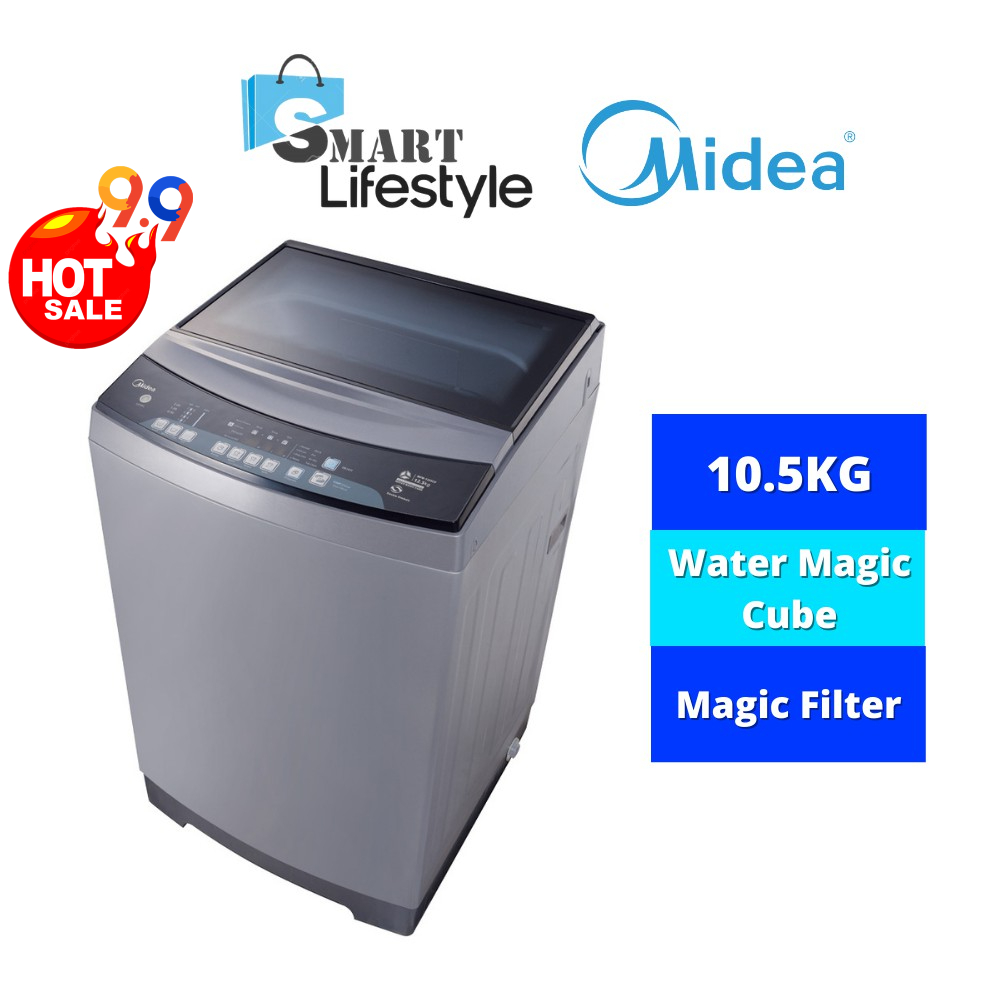 Midea Fully Auto Washing Machine (10.5kg) MFW1055CV (Replacement MFW1050MV2) Shopee Malaysia