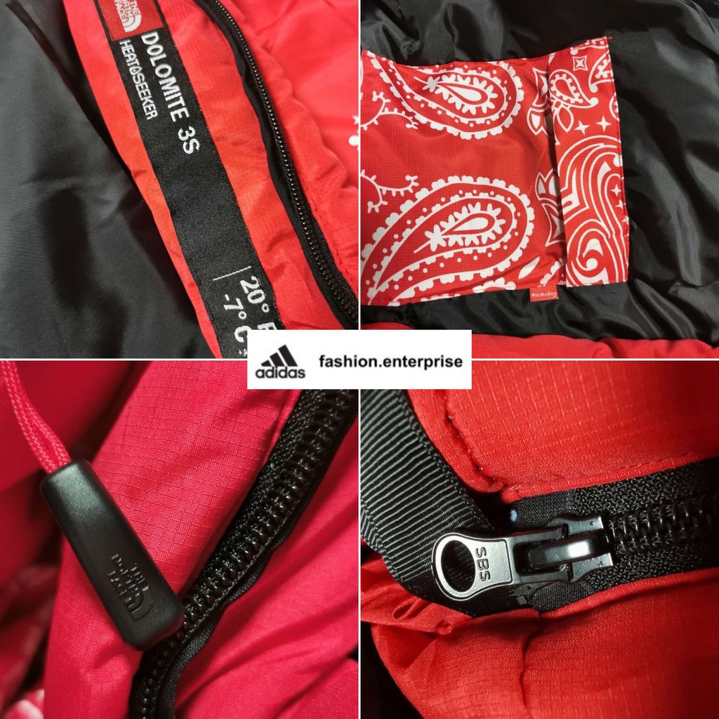 Supreme The North Face Bandana Dolomite Sleeping Bag Red - FW14 - US